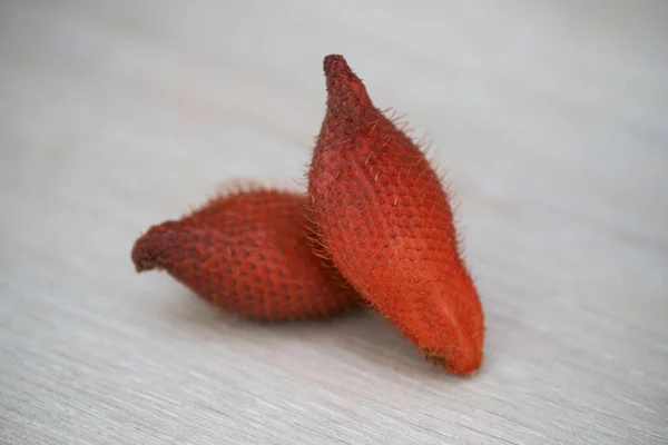 Fresh Tropical Fruit Salak Snake Fruit — Stock Photo, Image