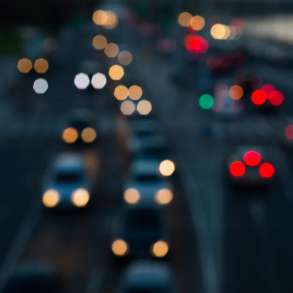 Araba trafficat gece