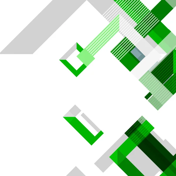 Moderna geometriska abstrakt mall, vektor illustration — Stock vektor