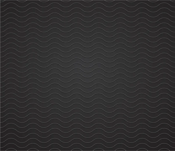 Fond motif géométrique noir sans couture, illustration vectorielle — Image vectorielle