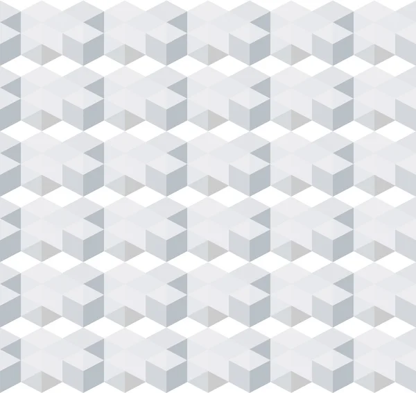 White geometric seamless pattern background, vector background — Stock Vector
