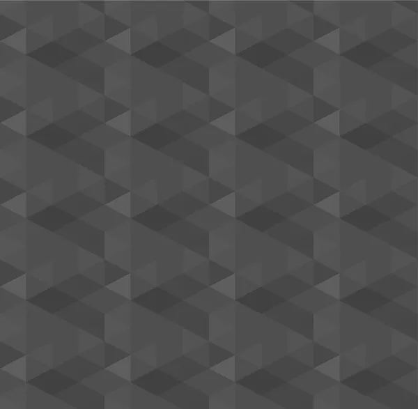 Fondo de patrón sin costura geométrico gris oscuro, fondo vectorial — Archivo Imágenes Vectoriales