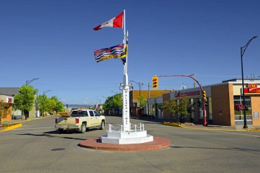 Dawson Creek şehir merkezi, Mile 
