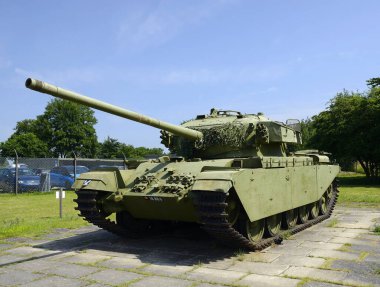 Rodvig Stevns, Stevnsfort, Danimarka - Soğuk Savaş Müzesindeki Centurion tankı 