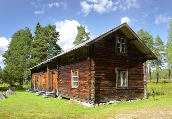 Halsingegard Bortom Granja Histórica Bortom Una Las Siete Casas Rurales —  Fotos de Stock