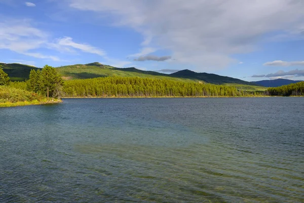 Snafu Lake Johnson Crossing Yukon Territory Canadá Sistema Lago Popular — Foto de Stock