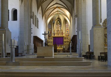 Eichsttt Katedrali Dom. Eichsttt, Almanya 'da Bavyera eyaletinde bir şehirdir.