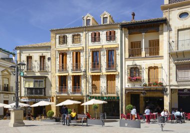 Square Plazza de Andalucia in Ubeda, Andalusia, Spain. Ubeda is World heritage site by Unesco. 