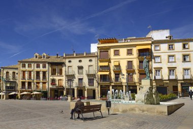 Square Plazza de Andalucia in Ubeda, Andalusia, Spain. Ubeda is World heritage site by Unesco. 