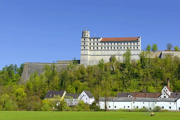 Willibaldsburg Acima Eichsttt Eichsttt Uma Cidade Baviera Alemanha — Fotografia de Stock