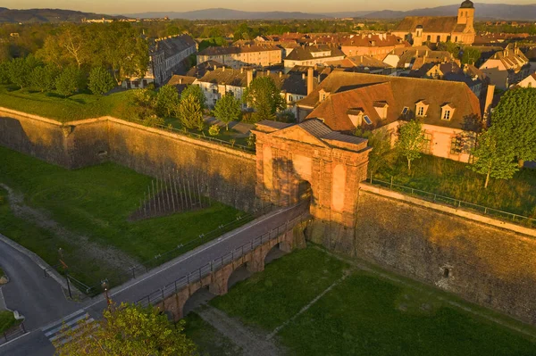 Neuf Brisach Fortificaciones Vauban Alsacia Francia Patrimonio Humanidad Por Unesco —  Fotos de Stock