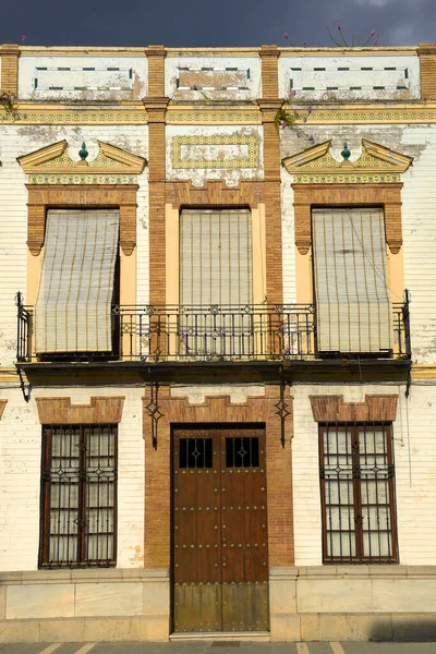 Ronda Typische Architektur Der Altstadt Ronda Ist Eine Stadt Der — Stockfoto