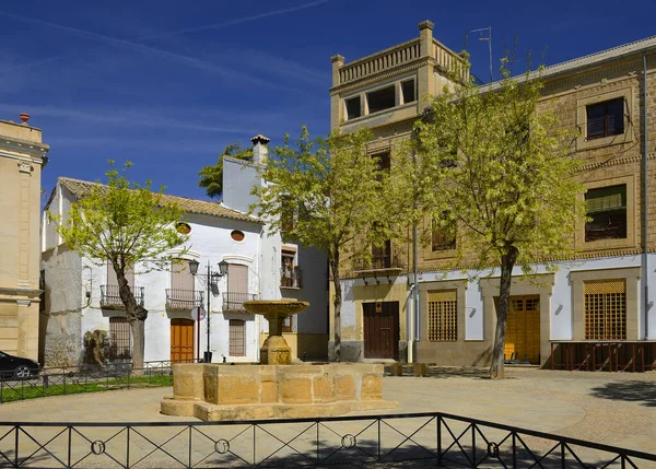 Historic Houses Square Plaza San Pedro Ubeda Andalusia Spain Ubeda — стокове фото