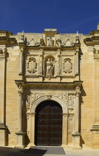 Igreja Colegiada Basílica Santa Maria Los Reales Alcazares Ubeda Província — Fotografia de Stock