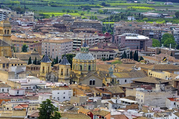 Wiew Granada Andaluzja Hiszpania Lista Światowego Dziedzictwa Unesco — Zdjęcie stockowe