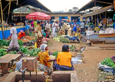 Kampala, Uganda Kampala 'da kimliği belirsiz bir satıcı. Uganda dünyadaki en fakir ülkelerden biridir..