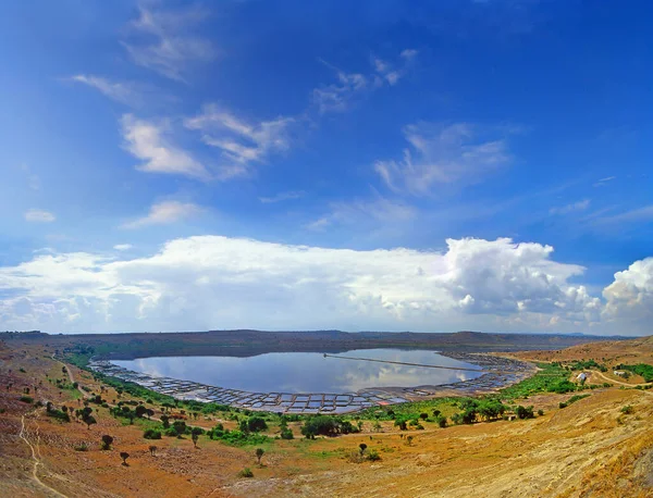 Lago Parque Nacional Rainha Elizabeth Uganda África — Fotografia de Stock