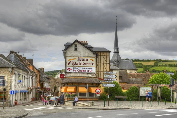 Les Andelys France Centre Historique Des Andelys Normandie Une Ville — Photo