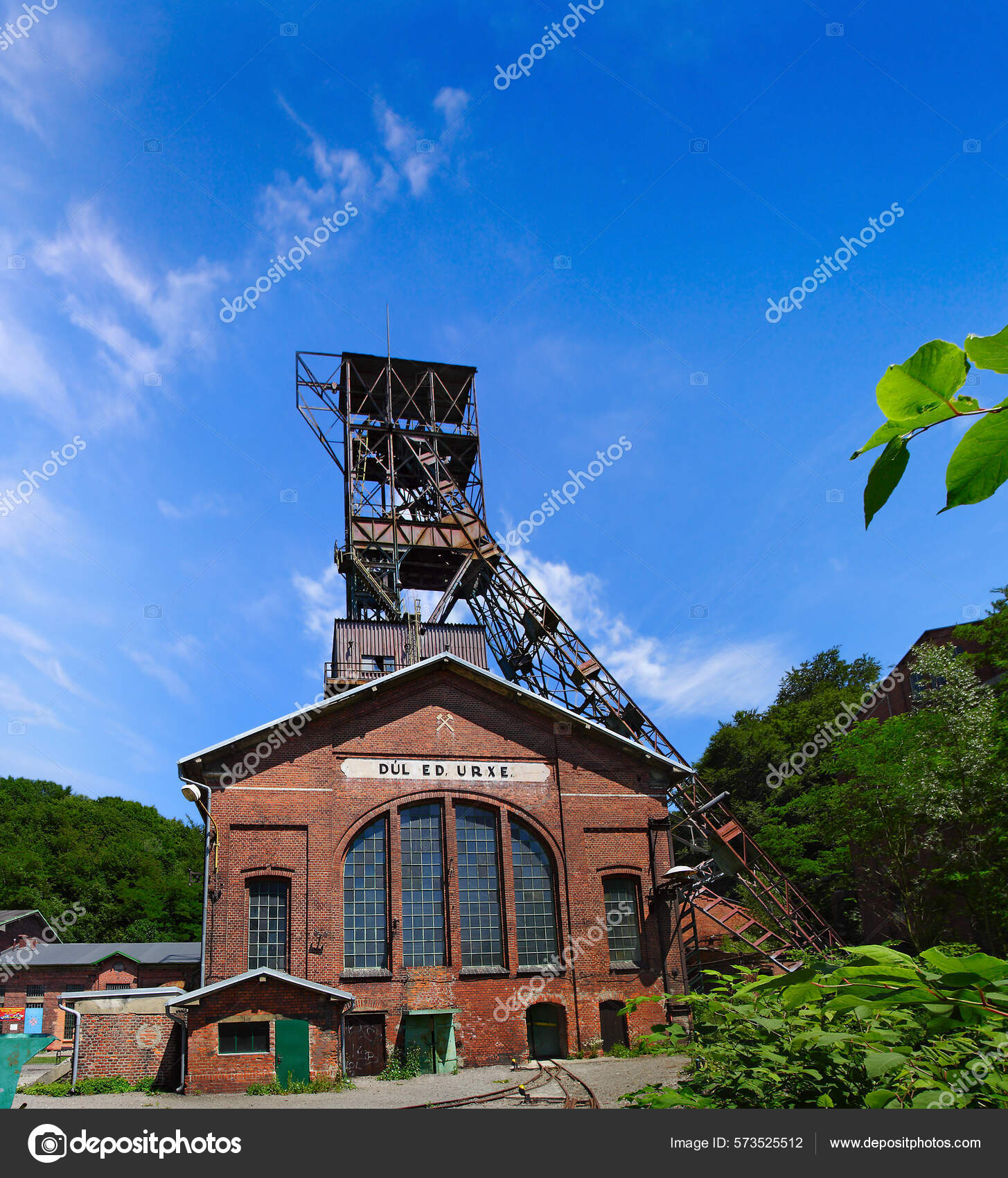 Landek Heavy Mine Industry Museum Tower Mine Ostrava Czech.