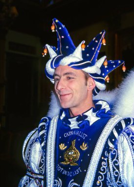 AALST, BELGIUM - Aalst Karnavalı Prensi 23 Şubat 2004, Aalst. Karnaval, UNESCO tarafından soyut Kültür Mirası etkinliği olarak tanınıyor.