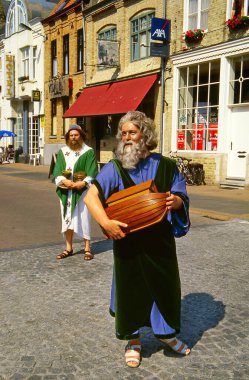VEURNE (FURES), BELGIUM - Geleneksel Boeteprocessie (tövbekârlar alayı) 'nin kimliği belirsiz katılımcıları Temmuz ayının son Pazar günü Belçika' nın Veurne kentinde gerçekleşti.