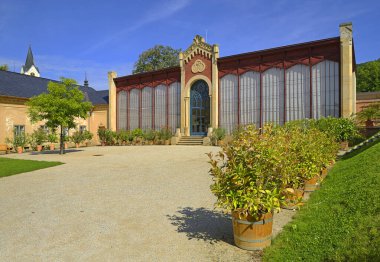 Park ve Çeçen kapsülü Kosirem, Moravya, Çek Cumhuriyeti