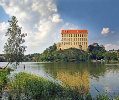 Rönesans Şatosu Plumlov, Şehir Plumlov, Moravya, Çek Cumhuriyeti