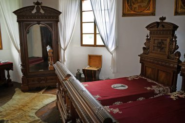 STARE HRADY, CZECH REPUBLIC - Interior of Castle and Chateau Stare Hrady near Jicin. The Gothic castle, with its renaissance castle, creates a picturesque whole of great historical significance