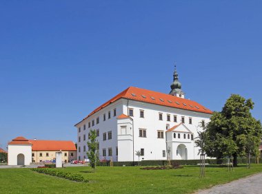 Former castle, the town hall in Uhersky Ostroh, Moravia, Czech republic