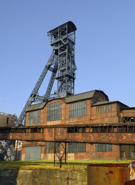 Çek Cumhuriyeti 'nin Ostrava kentindeki eski maden ocağı Hlubina' da.