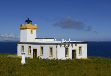 Kuzey İskoçya 'daki Duncansby Baş Feneri