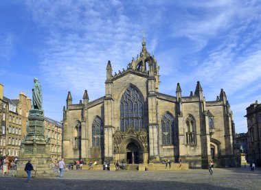 Edinburgh St. Giles Katedrali, Edinburgh, İskoçya, İngiltere. Edinburgh UNESCO Dünya Mirası Alanıdır