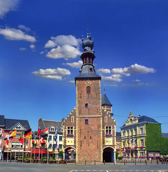 Belfry Tielt Bélgica Património Mundial Unesco Belfries Bélgica França — Fotografia de Stock