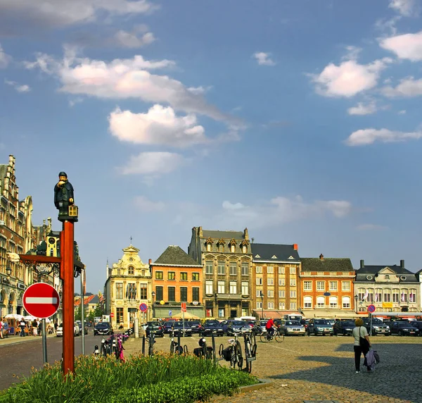 Main Square Lier Belgium — Stock Photo, Image