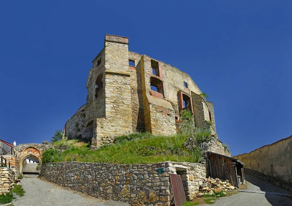 Boskovice Slott Det Ursprungliga Slottet Från 1200 Talet Byggdes Flera — Stockfoto