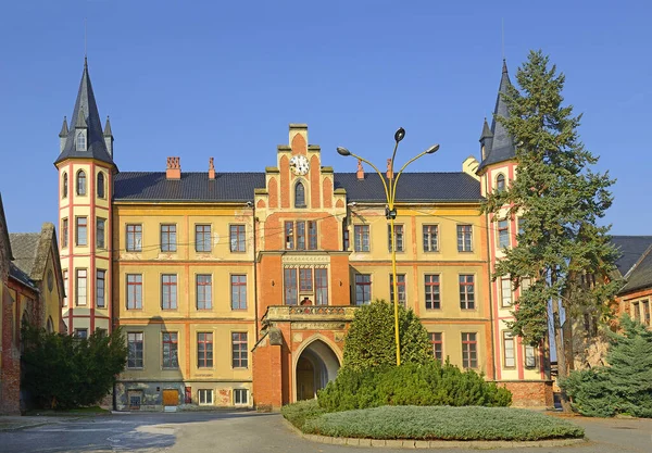 Bzenec Tschechische Republik Schloss Bzenec Bzenec Deutsch Bisenz Ist Eine — Stockfoto