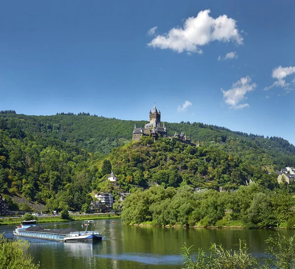 Cochem Imperial Castle Reichsburg Cochem Πρώτη Αναφορά Ντοκιμαντέρ 1130 1151 — Φωτογραφία Αρχείου