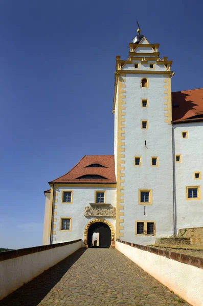 Colditz Slott Det Berömda Andra Världskriget Fängelse Sachsen Östtyskland — Stockfoto