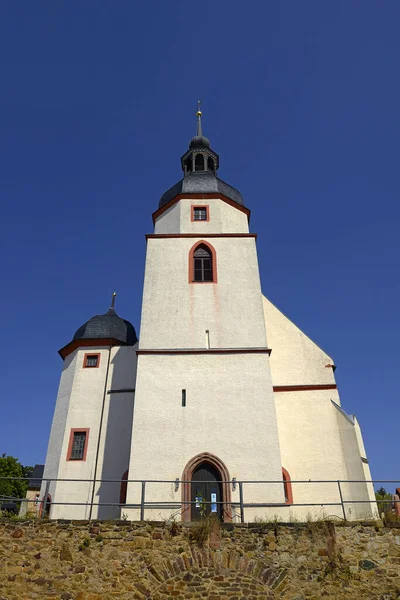 Colditz Німеччина Євангелічна Церква Святого Егідьєна Історичній Частині Міста — стокове фото