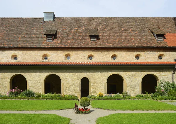 Das Befestigte Benediktinerkloster Comburg Deutschland — Stockfoto