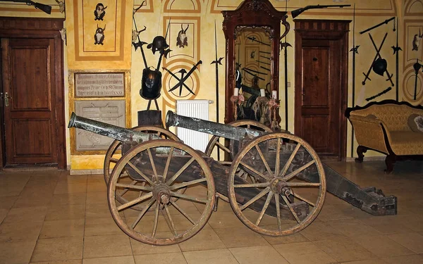 Detenice Csehország Detenice Barokk Kastélyának Belseje Kastély Népszerű Turisztikai Célpont — Stock Fotó