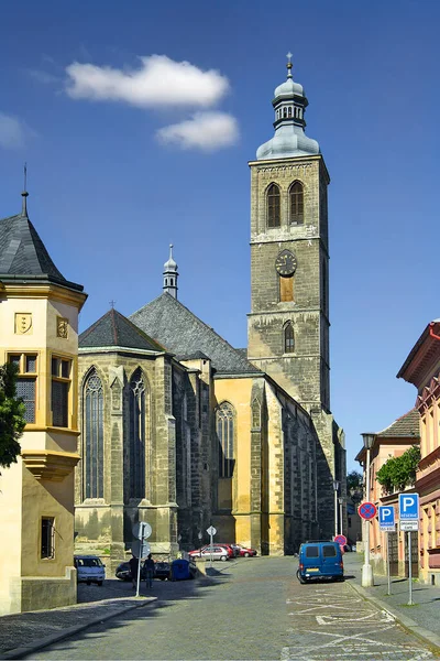 Kirche Jakobus Kutna Hora Tschechische Republik Weltkulturerbe Der Unesco — Stockfoto
