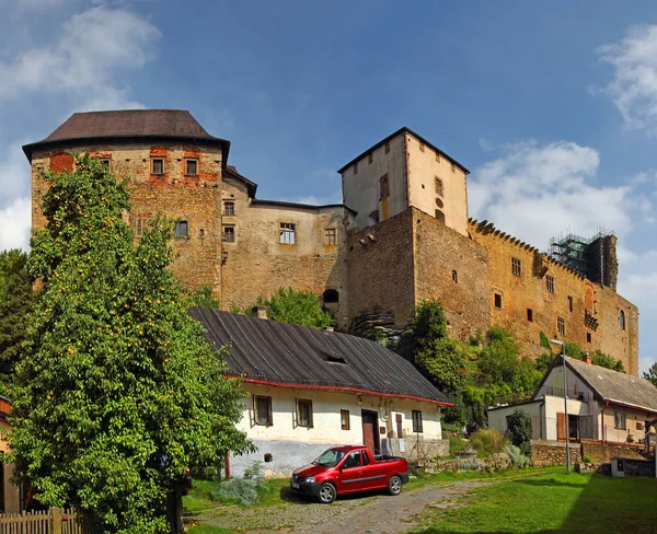Państwowy Zamek Lipnice Zabytek Kultury Narodowej Republika Czeska — Zdjęcie stockowe