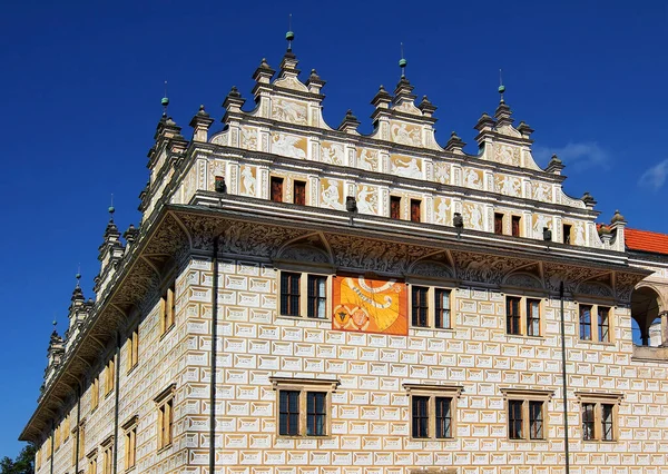 Castillo Litomysl República Checa Patrimonio Humanidad Por Unesco —  Fotos de Stock
