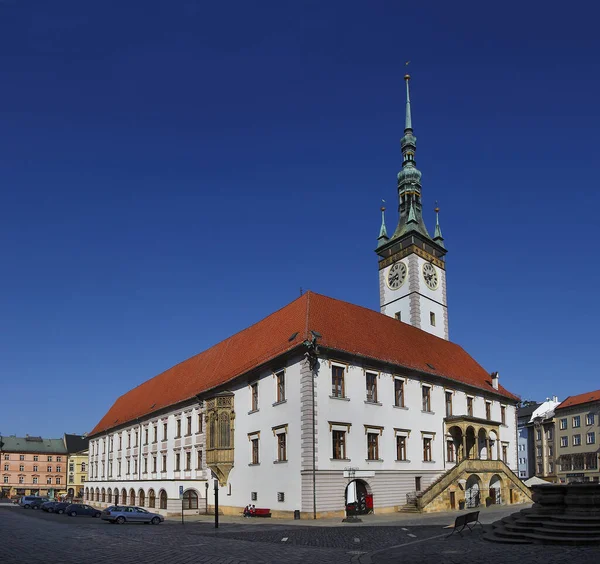 Main Square Town Hall Olomouc Moravia Czech Republic — Stock fotografie