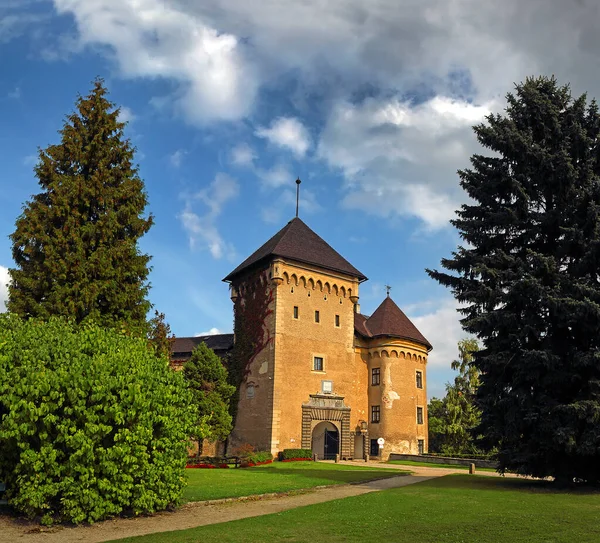 Chateau Και Μουσείο Στο Velke Mezirici Τσεχία — Φωτογραφία Αρχείου