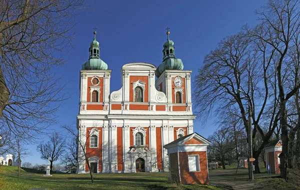 Pilgrimage Church Cvilin Hill Pilgrimage Church Elevation Holy Rood Our — Stockfoto