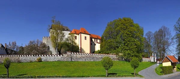 Schloss Kamen Südböhmen Kamen Ist Ursprünglich Eine Gotische Burg Aus — Stockfoto