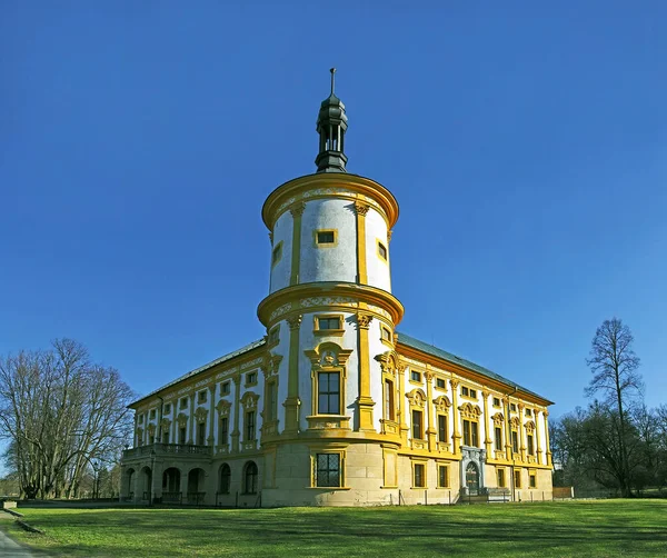 Renaissance Linhartovy Castle Built Second Half 16Th Century Fortress Rebuilt — Zdjęcie stockowe