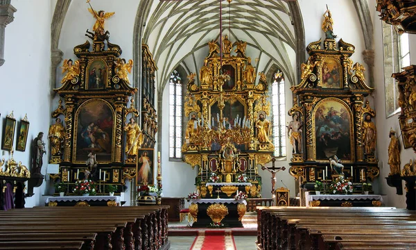 Nove Hrady Czech Republic Church Peter Paul Monastery Divine Mercy — Zdjęcie stockowe
